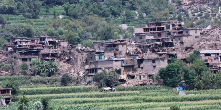 بیرلشکن ملتلر تشکیلاتی افغانستانده زلزلهدن زیان کۉرگنلرگه کۉپراق یاردم کۉرسهتیلیشینی سۉرهدی