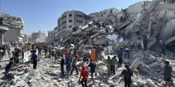 فلسطین‌لیکلرگه قرشی هجوملر؛ اۉتگن کونی اسراییل هجوملریده اۉنلرچه کیشی قربان بۉلگن