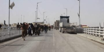 نیمروزده طالبان رسمی‌لری ایران و افغانستان اۉرته‌سیده‌گی ابریشم چیگره‌سی قیته آچیلگنیدن خبر بېردی