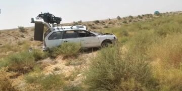 جوزجان‌ده ترافیکی حادثه نتیجه‌سیده ۱۲ کیشی اۉلیب و یره‌لنگنی خبر قیلیندی