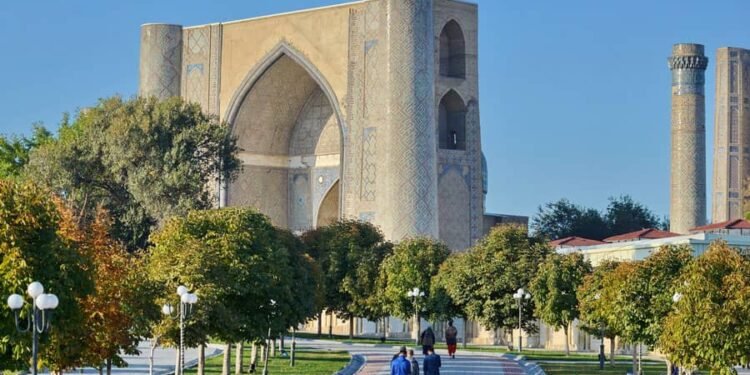 بیبی خانم مسجدی؛ تېموری معمارچیلیک نمونه سینینگ یارقین کۉزگوسی