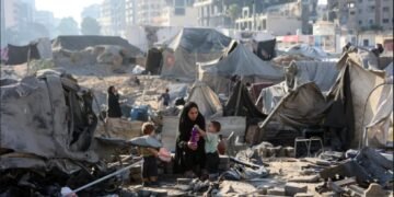 اسراییل هجوملری دوامی؛ غزه‌ده‌گی بدرغه بۉلگن اهالی نشان‌گه آلینگن