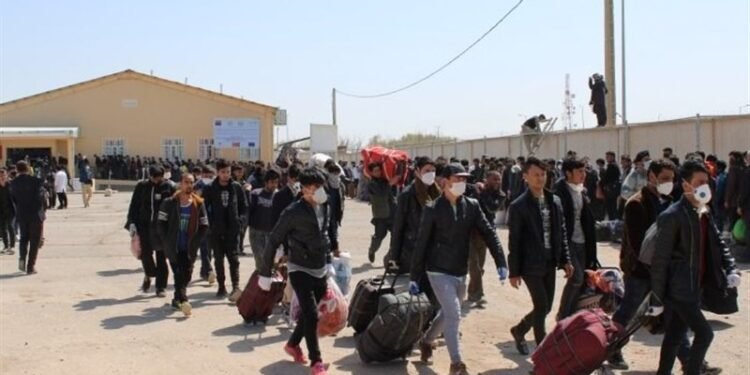 بیر کون ایچیده بیش مینگ‌گه یقین مهاجر افغانستان‌گه قیتریلدی