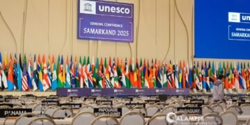 سمرقند میزبانلیگیده یونسکونینگ ییللیک عمومی کنفرانسی باشلندی