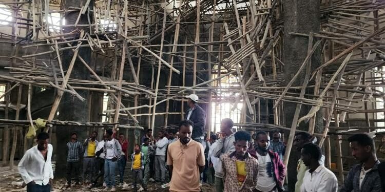 اتیوپیاده کلیسا خوازه‌سی توشیب کېتیشی نتیجه‌سیده اۉنلب کیشی جان بېردی