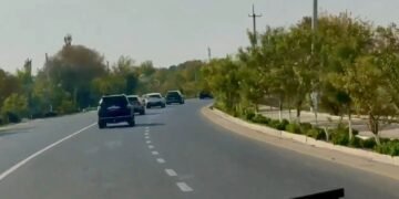 بلخ ولایتیده طالبان حاکمی اۉزبېکستاننینگ ترمذ شهریگه سفر قیلدی