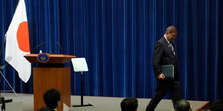 جاپان‌ده ییریک سیاسی اوزگریش؛ عملده‌گی حکومت استعفاگه چیقدی و ینگی حکومت سَیلندی