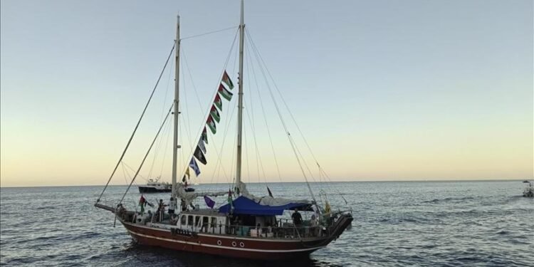 صمود کاروانی غزه‌گه یقین‌لشگنی خبر قیلیندی