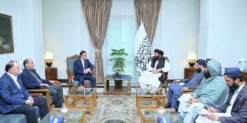 تاجکستان یوقاری مرتبه‌لی هیاتی طالبان تشقی ایشلر وزیری بیلن اوچره‌شدی