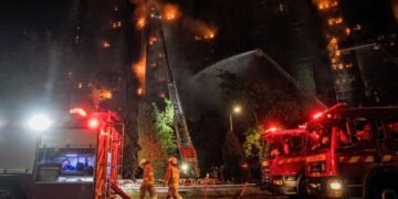 هنگ‌ کنگ‌ده یانغین قربانلری ۹۴ کیشی گه ییتیشدی