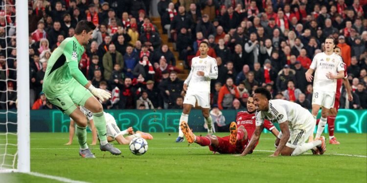 لیورپول فوتبال جماعهسی بیر گول بیلن ریال مادریدنی مغلود اېتدی