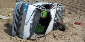 فاریاب‌ده ترافیکی حادثه‌؛ تۉی مراسمی‌دن کېله‌یاتکن ۸ کیشی جان بېردی