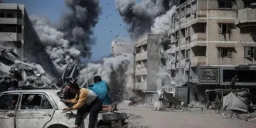 آخرگی 48 ساعتده غزه‌ده یېتّی کیشی هلاک بۉلدی