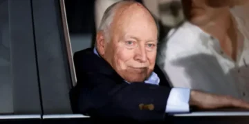 امریکا سابق جمهور رییسی اۉرین باسری دیک چینی عالم‌دن اۉتدی