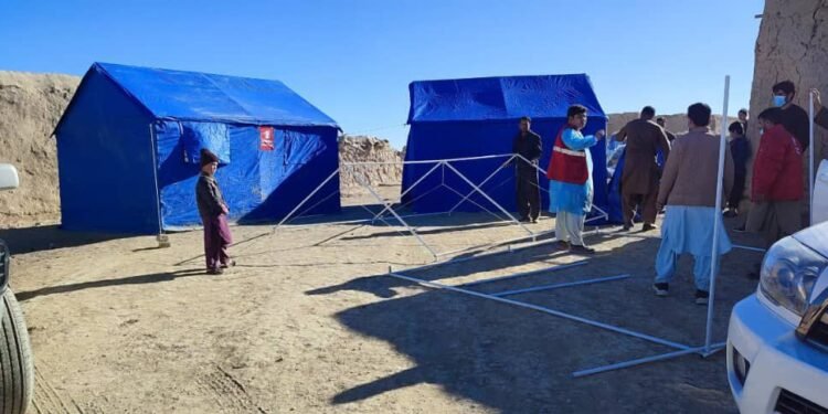 بیرلشکن ملتلر تشکیلاتی سمنگان‌نینگ قوش‌محله حدودیده ساغلیق کمپ قوره‌دی