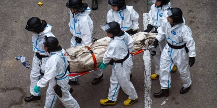 هانگ‌کانگده‌گی یانغینده هلاک بۉلگنلر سانی 146 نفرگه یېتدی