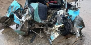 سمنگانده ترافیکی حادثه‌ده اوچ عیال شامل ۸ کیشی اۉلیب و یره‌لندی