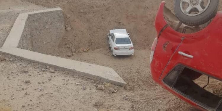 غزنیده ترافیکی حادثهده تۉرت کیشی اۉلیب و یرهلندی