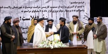 قوش‌تیپه و درزاب تومن‌لری اهالیسیگه برق یېتکزیش شرطنامه‌سی امضالندی