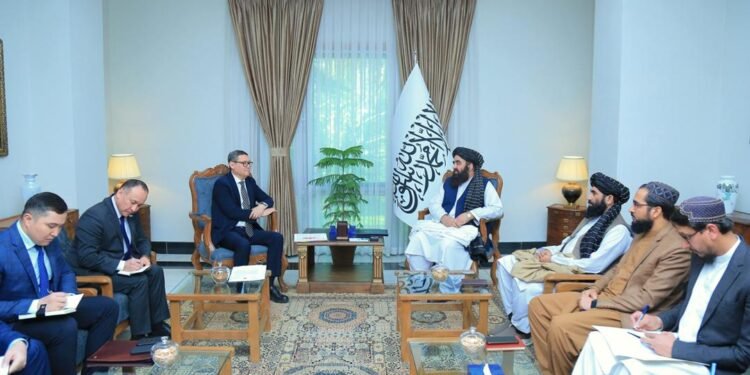 قزاقستان مخصوص وکیلی کابل سفری قیلیب طالبان تشقی ایشلر وزیری بیلن اوچرهشدی