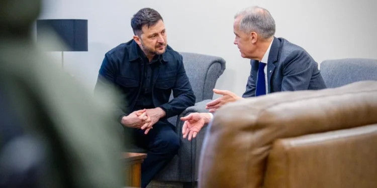 کانادا باش وزیری بو مملکت‌نینگ اوکراین‌ اوچون بۉلگن یاردمی‌دن خبر بېردی