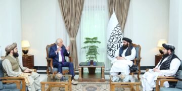 متقی و خلیلزاد اوچره‌شووی؛ طالبان امریکا بیلن مناسبت‌لری یخشی لنیشی طلب قیلدی