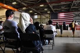 امریکاده افغانستانلیک مهاجرلری نینگ حبسگه آلینیشی کۉپه‌یدی