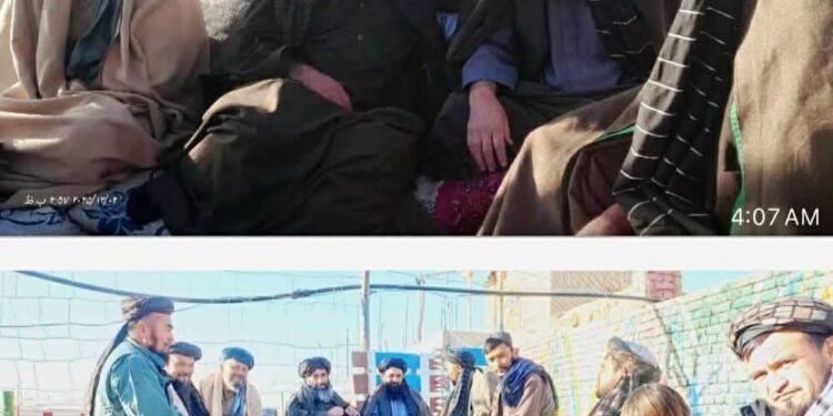 سمنگان‌ده بیر اۉزبېک باله طالبان هیئتی قرشیسیده توریب، معارف رسمي‌سی‌‌نینگ جزالنیشینی طلب قیلدی