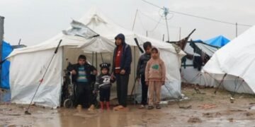 آنروا: قیش موسمی غزهدهگی اهالی حیاتینی ینهده قیینلشتیردی