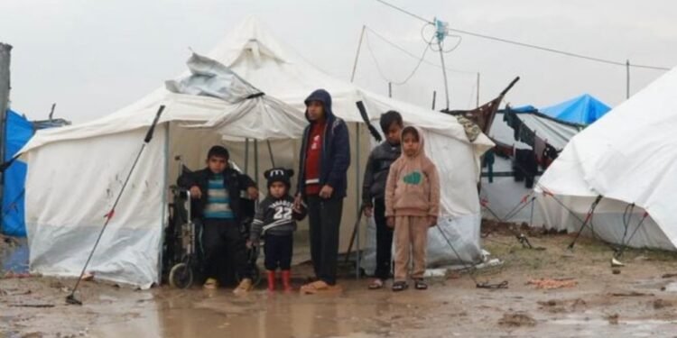 آنروا: قیش موسمی غزهدهگی اهالی حیاتینی ینهده قیینلشتیردی