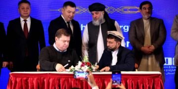 156 میلیون دالردن آرتیق سودا بیتیملری بۉییچه‌ افغانستان و قیرغیزستان اۉرته‌سیده کېلیشوولر امضالندی