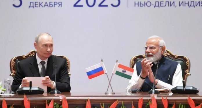 پوتین و مودی قۉشمه بیاناتی: افغانستانده تروریزمگه قرشی کورهش کېنگ قمراولی و ثمرهلی بۉلهدی