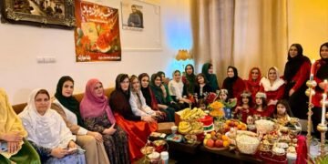 تهرانده‌گی افغانستان قدرتلی عیاللر حرکتی یلدا کېچه‌سینی نشانله‌دی