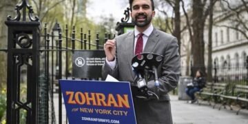 زهران ممدانی نیویورک شاروالی صفتیده قسم یاد اېتدی