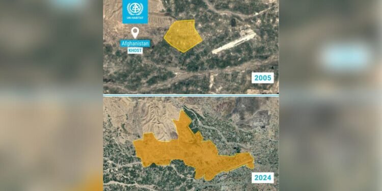 بیرلشکن ملتلر تشکیلاتی: خوست شهری سۉنگگی 19 ییل ایچیده تېز سرعتده کېنگه‌یدی