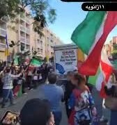 لاس آنجلس‌ده بیرموتر هیداوچیسی ایرانلیک نمایشچیلر تۉده‌سیگه هجوم قیلدی