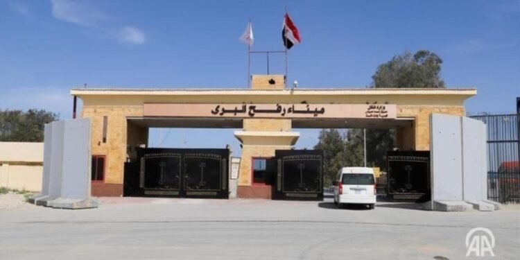 اسرائیل رفح نظارت اۉتکزیش یۉلینی آچیشگه راضیلیک بیلدیردی