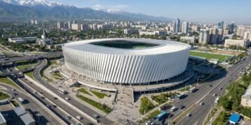 قزاقستان یوفا طلبلریگه ماس ۴۵ مینگ اۉرینلی فوتبال استدیونی قورهدی