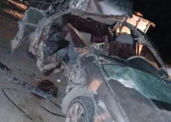 بلخ‌ده یوز بېرگن ترافیک حادثه‌ده تۉرت کیشی جان بېردی