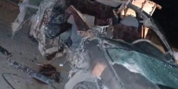 بلخ‌ده یوز بېرگن ترافیک حادثه‌ده تۉرت کیشی جان بېردی