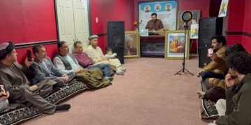 امریکانینگ فیلادلفیا شهریده نوایی و بابر حضرتلری‌نینگ توغیلگن کونیگه بغیشلب ییغین اۉتکزیلدی