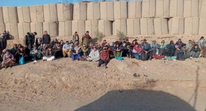 هرات چېگره‌سی آرقه‌لی ایران قاچیب کېته یاتگن بیر مینگ و ۷۵۰دن آرتیق کیشی اوشلنگن