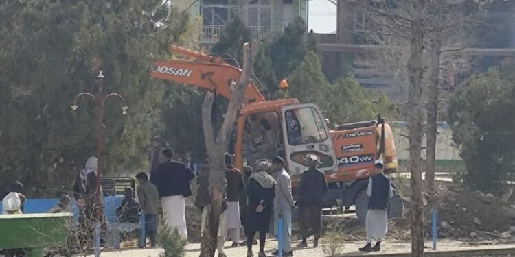 فاریاب ولایتیده طالبان سلطان حسین بایقرا یادگارلیگینی یۉق اېتدی