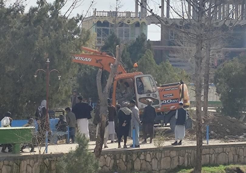 فاریاب ولایتیده طالبان سلطان حسین بایقرا یادگارلیگینی یۉق اېتدی