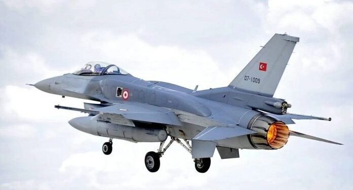 تورکیهده F-16جنگچی اوچاغ قولهگن