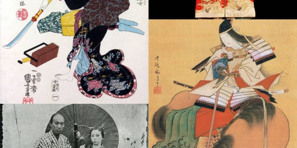 خاتین ساموراییلر افسانه اېمس، بلکه اولر تاریخده بار بۉلگن