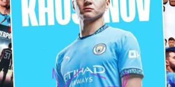 عبدوقادر حسنوف قهرمانلر لیگه‌سی‌نینگ اېنگ تېز فوتبالچیلری آره‌سیده ایکّینچی اۉریننی اېگه‌له‌دی