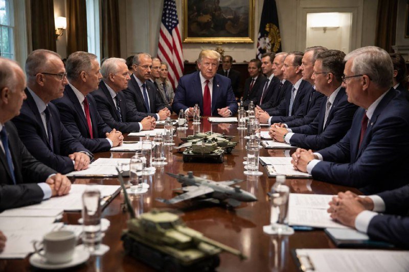 ایران و امریکا اوروشی؛ ترامپ امریکا مدافعه کمپنیه‌لری باشلیغ‌لرینی فوق‌القاعده ییغین‌گه چقیردی