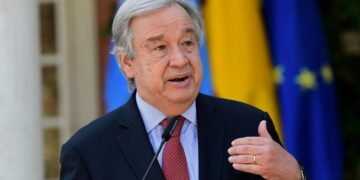 آنتونیو گوترش: امریکا و اسرایلنی ایران بیلن اوروشینی تۉختهتیشگه چقیردی