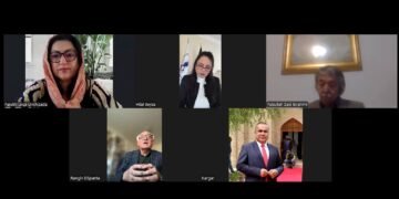 منطقه‌ احوالی و افغانستان کېله‌جگی؛ لاجورد یۉلی تدقیقات مرکزی علمی و سیاسی بیر سۉزلشوو اۉتکزدی